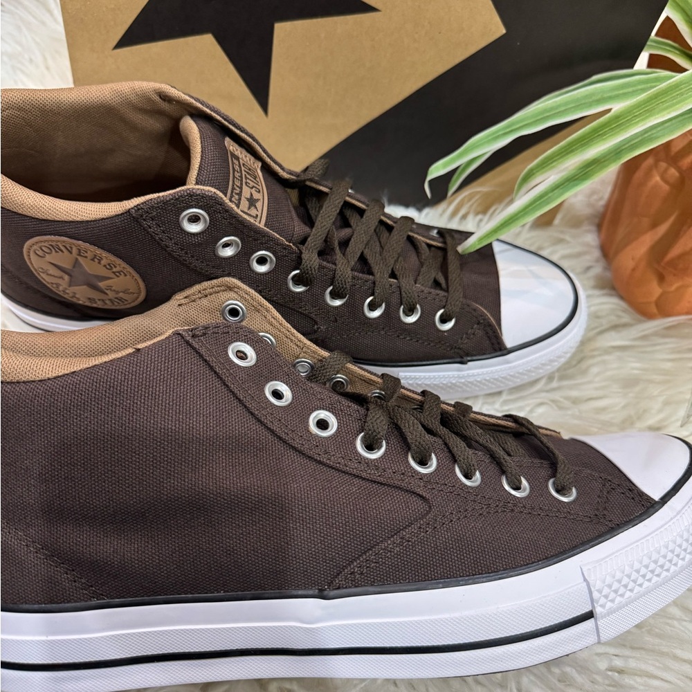 Converse All Star Brown High-Top Sneakers - Picture 6 of 7